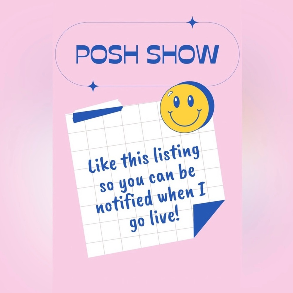 Posh Show Notification Reminder Note
